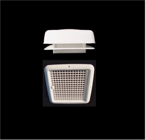 flat roof cowl high level air ventilation static van mobile park home lid ceiling vent 