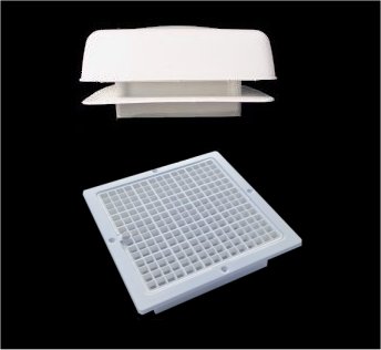 flat roof cowl high level air ventilation static van mobile park home lid ceiling vent 