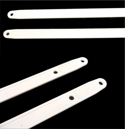 retaining door retainer strap plastic holder