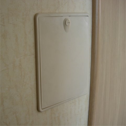  Cover access door panel gas box inspection plastic GL50 GL100 GL450 GL300 wickes B&Q manthorpe holiday home caravan