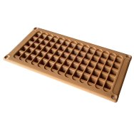 louvered air vent 4000sqmm recessed rectangle plastic