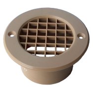 75mm gas drop locker floor vent 760sqmm plastic