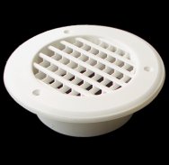 louvered air vent 2500sqmm plastic round ceiling wall 