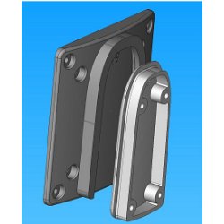 pivot tv television wall bracket mount flat     