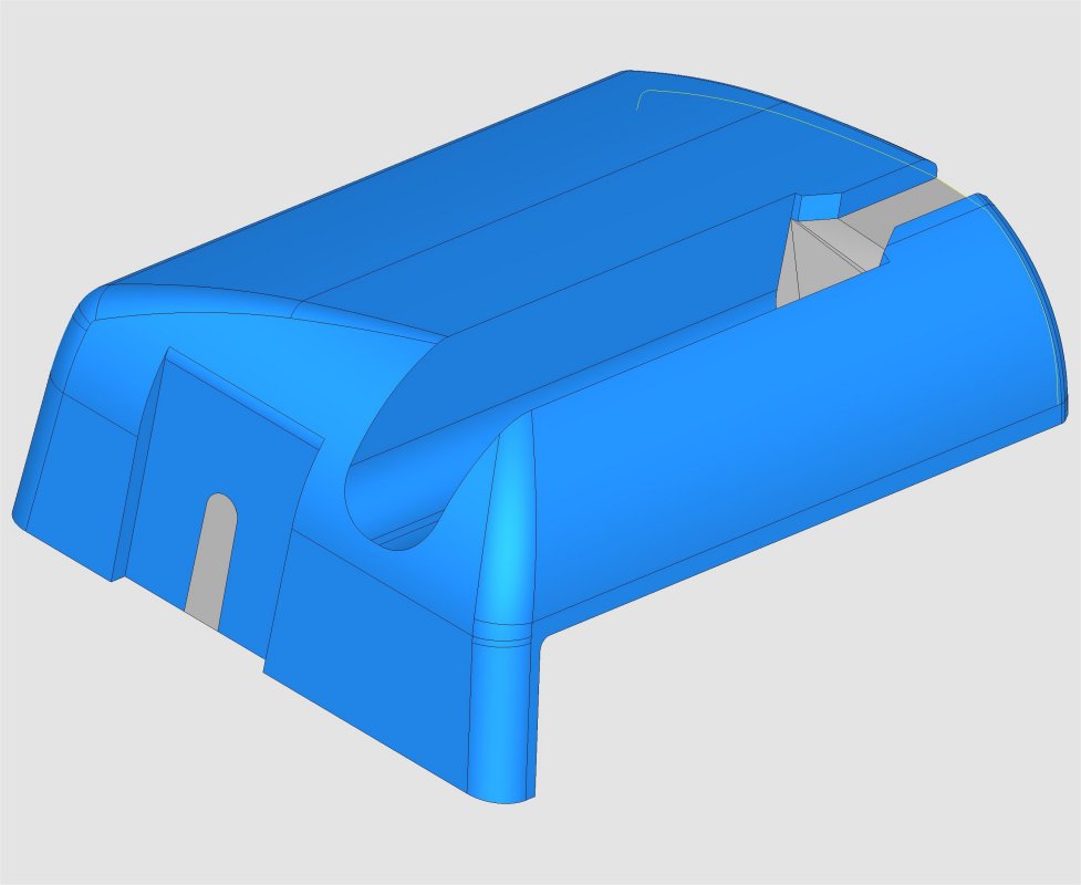 Awning Rail Cap Straight LH 