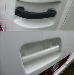 Plastic Internal External Grab Handle