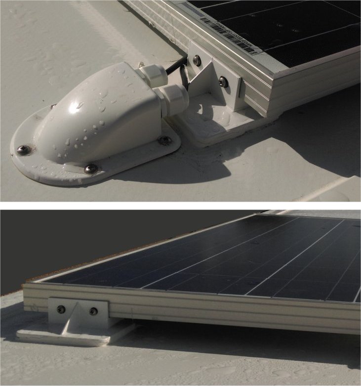 Solar Panel Mount Wiring Gland